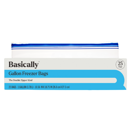 Picture of Basically Gallon Freezer Bags 25ct