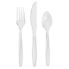 Picture of Basically Premium Forks, Spoons, and Knives 96ct
