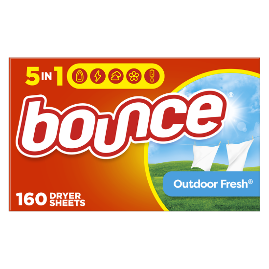 Picture of Bounce Dryer Sheets Outdoor Fresh 160ct