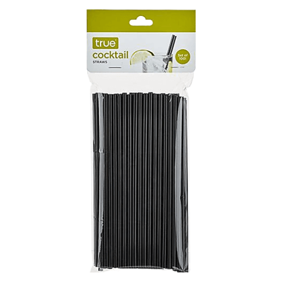 Picture of True Stir Straws Black (100 CT)