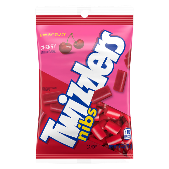 Picture of TWIZZLERS NIBS Cherry Flavored Licorice Style, 6oz