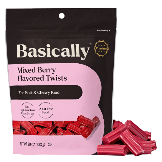 Picture of Basically Premium Mixed Berry Twists 10 oz