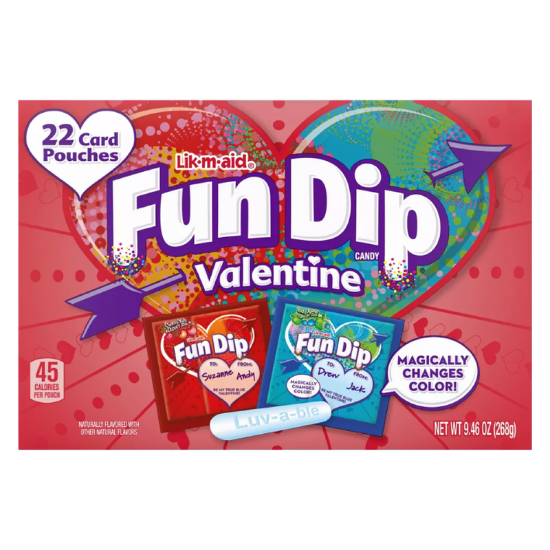 Picture of Fun Dip Friendship Exchange Valentine's Day Candy 22ct