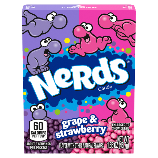 Picture of Nerds Grape & Strawberry Candy 1.65oz