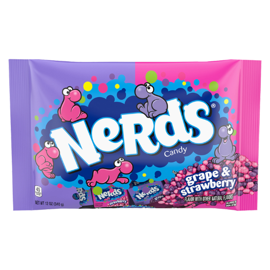 Picture of Nerds Grape & Strawberry Candy Fun Size 12oz