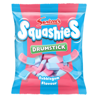 Picture of Swizzels Drumstick Squashies Bubblegum, 4.9 oz