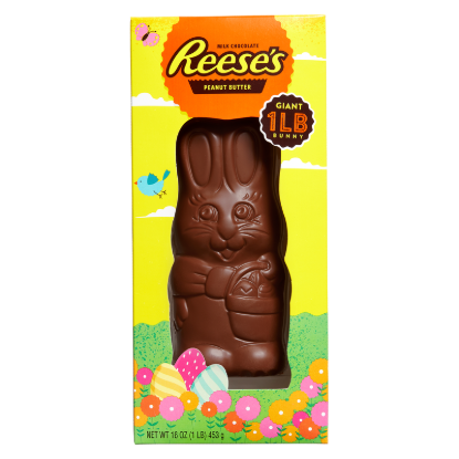Picture of Reese's Peanut Butter Filled Giant Chocolate Bunny 1lb