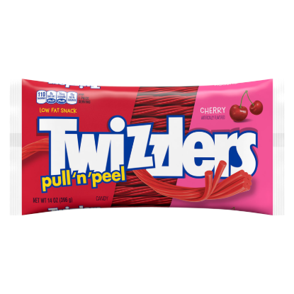 Picture of Twizzlers Pull N Peel Cherry Licorice Pull Apart 14oz