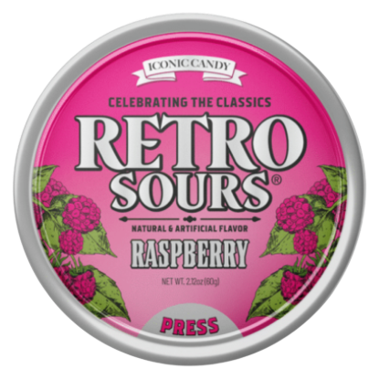 Picture of Retro Sours Raspberry, 2.12oz