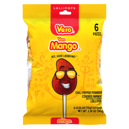 Picture of Vero Mango Mango & Chili Lollipop 6ct