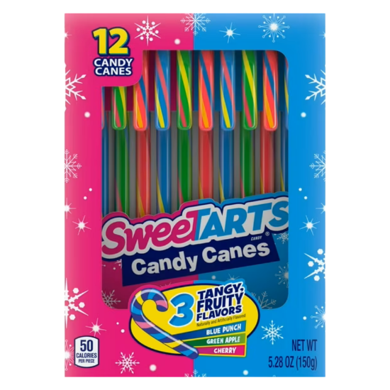 Picture of SweeTARTS Holiday Candy Cane, 5.3oz