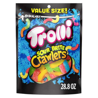 Picture of Trolli Sour Brite Crawlers Big Bag, 28.8oz