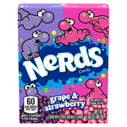 Picture of Nerds Grape & Strawberry Candy 1.65oz