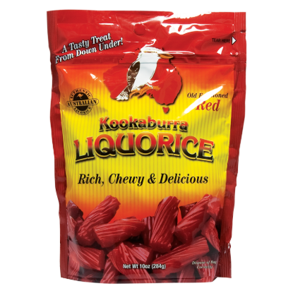 Picture of Kookaburra Aussie Style Red Licorice 10oz