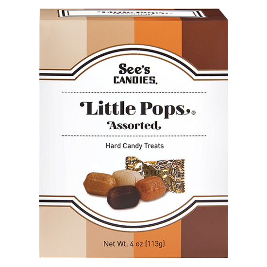 Picture of See's Candy Assorted Gourmet Little Pops 4oz
