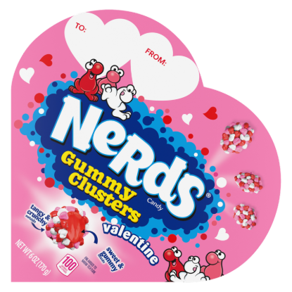 Picture of Nerds Clusters Heart Gift Box, 6oz