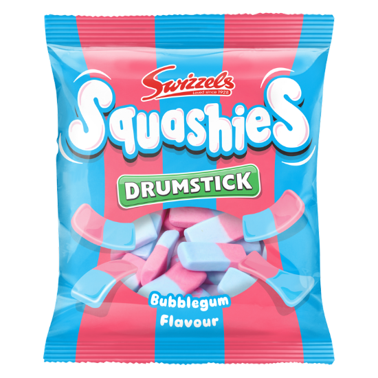 Picture of Swizzels Drumstick Squashies Bubblegum, 4.9 oz