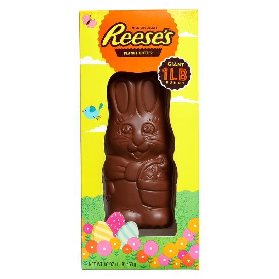 Picture of Reese's Peanut Butter Filled Giant Chocolate Bunny 1lb